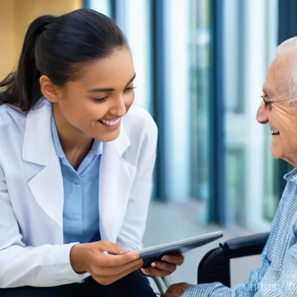 장애인재활상담사 취업 시 유리한 경력 - **Prompt:** A compassionate young female rehabilitation counselor intern, in her late 20s, with a wa...