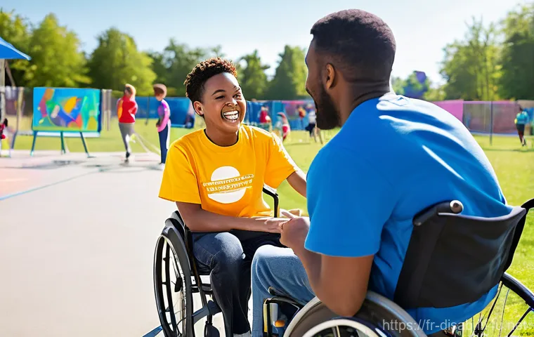 장애인재활상담사 취업 시 유리한 경력 - **Prompt:** A compassionate young female rehabilitation counselor intern, in her late 20s, with a wa...