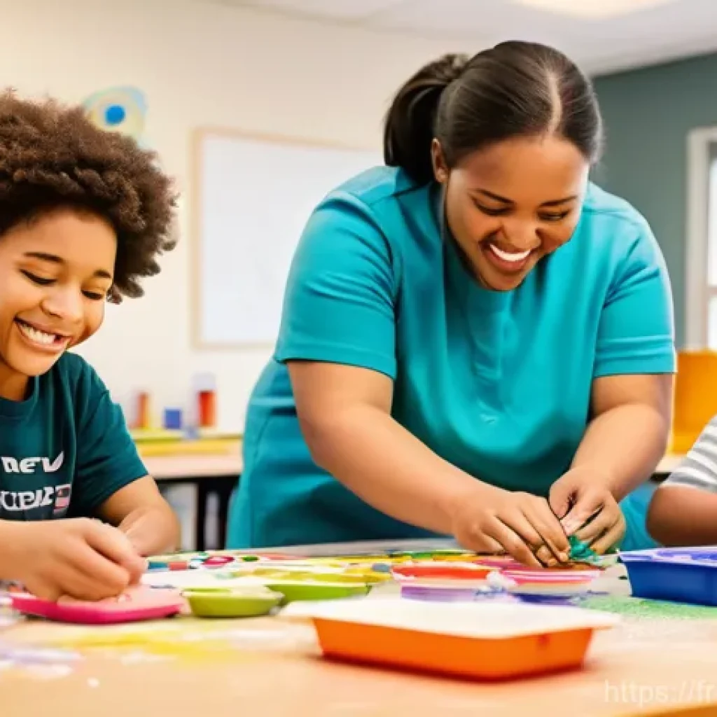 장애인재활상담사 실습기관 선택 요령 - **Prompt:** A vibrant and inclusive community center environment where diverse individuals are engag...