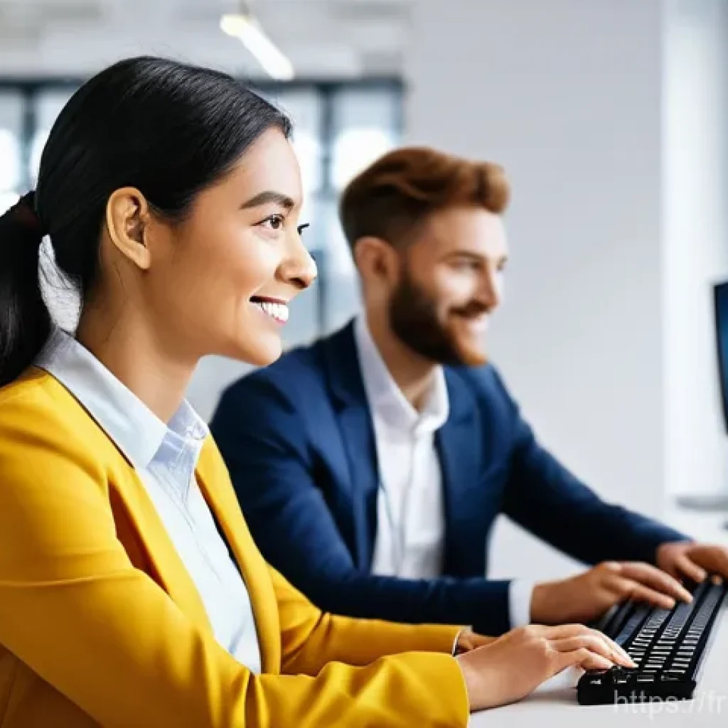 장애인재활상담사 전문가 인터뷰 - **Prompt 1: Future of Inclusive Workplaces**
    "A vibrant, high-tech open-plan office bathed in na...