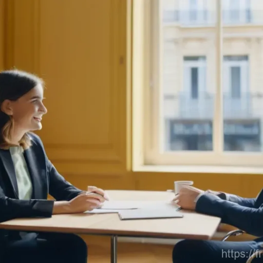 장애인재활상담사 실기시험 준비 - **Prompt 1: Empathetic Professional Consultation**
    A warm and inviting scene inside a modern, we...